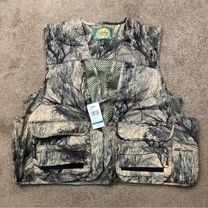Cabelas Upland Hunting Vest Mens Size XL Cool Mesh Seclusion 3D Open Country NWT